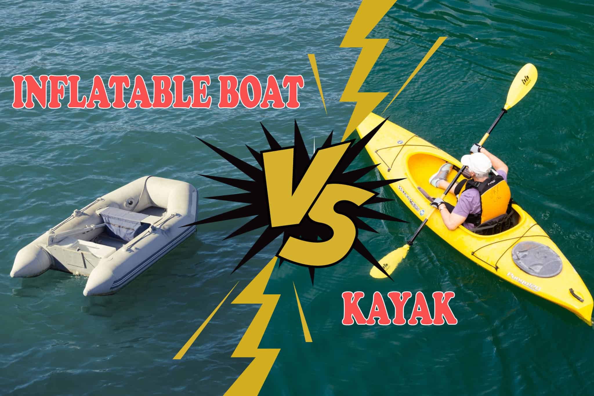 inflatable boat vs kayak