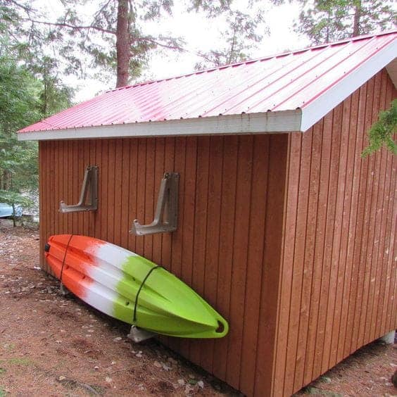 kayak house storage