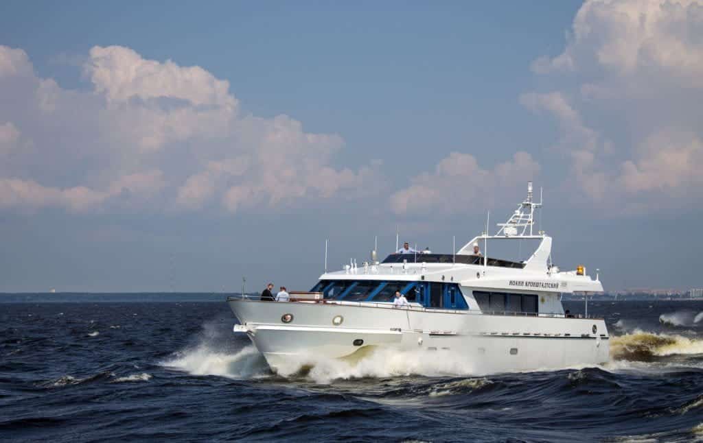 crossing atlantic in motor yacht