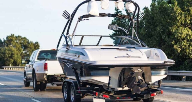 Best Position For Outboard Motor When Towing? Up or Down